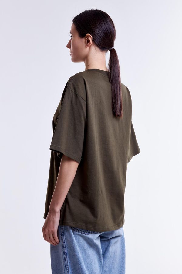 Футболка Люпин Хаки - фото 4