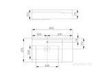 Раковина AQUATON Сакура 80 1A71993KSK010