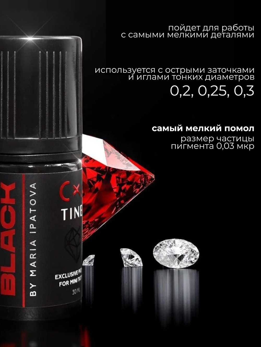 Пигмент Tinel EXCLUSIVE BLACK