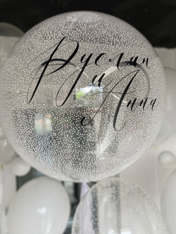 Воздушные шары на свадьбу №386