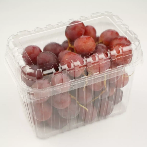 Контейнер для фруктов/овощей ЮПКФ-110 (ПЭТ) 1100гр. Прозрачный (188*120*110) 270шт/кор