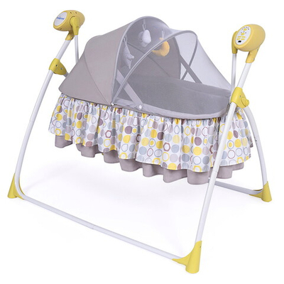 Колыбель Simplicity 3020 Auto с электронной системой укачивания Beige Circles