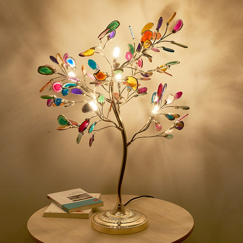 Настольный дизайнерский светильник Agate table by Ligth Room