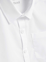 Рубашка с коротким рукавом школьная для мальчика Next M13-627, 5 шт., Белый