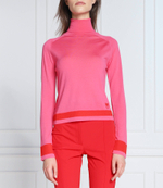 Хлопковый гольф decotto dolcevita Pinko - розовый(1G181Z A02M)