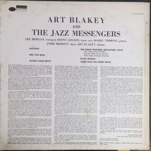Art Blakey And The Jazz Messengers / Moanin' (LP)