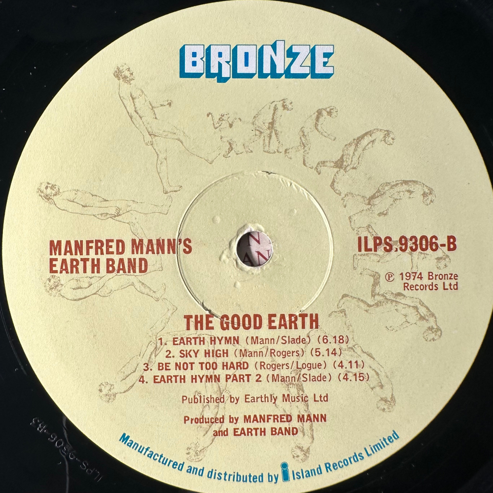 Manfred Mann's Earth Band - The Good Earth (Англия 1974г.)