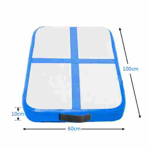 Надувной акробатический мат «Компакт S» для тренировок 1×0,6×0,1 м