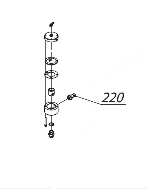 Фиксатор шланга, артикул 85800006