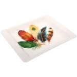 Поднос пластиковый «Волшебное перо» 38*30*2,5см