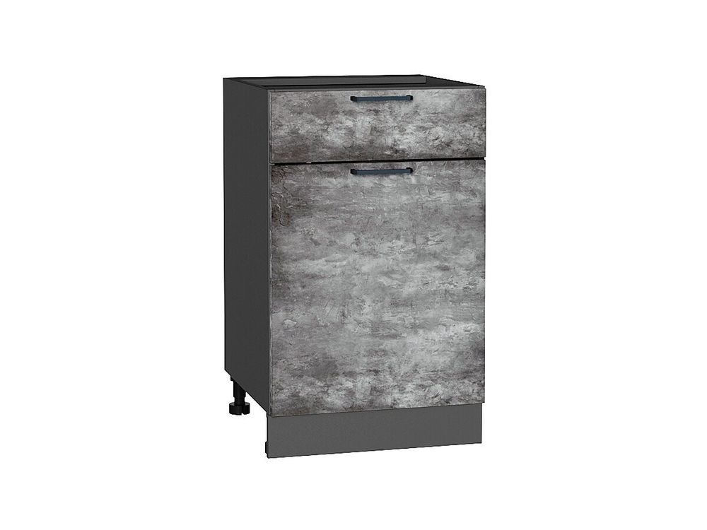 Шкаф нижний с 1-ой дверцей и ящиком Флэт