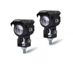 Светодиодные линзованные фары для мотоцикла, 9-80В, 12Вт, дальний и ближний свет