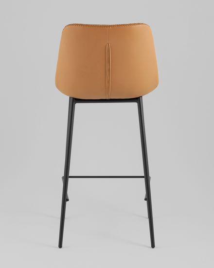 Стул барный Arch экокожа коричневый