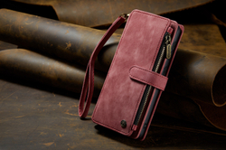 Многофункциональный чехол-кошелек CaseMe 3 in 1 Matte Wallet для Samsung Galaxy S25 FE