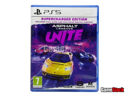 PS5 Asphalt Legends UNITE Supercharged Edition (Б/У, Русские субтитры, PPSA-17296)