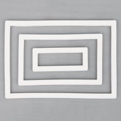 Рамка кондитерская "Прямоугольник", 3 шт силикон P.L. Proff Cuisine