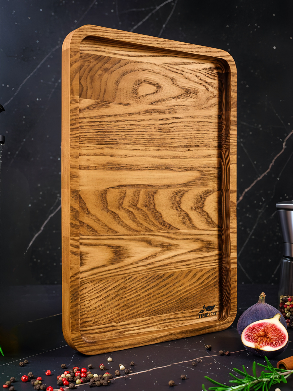 Поднос деревянный прямоугольный 30х20 см