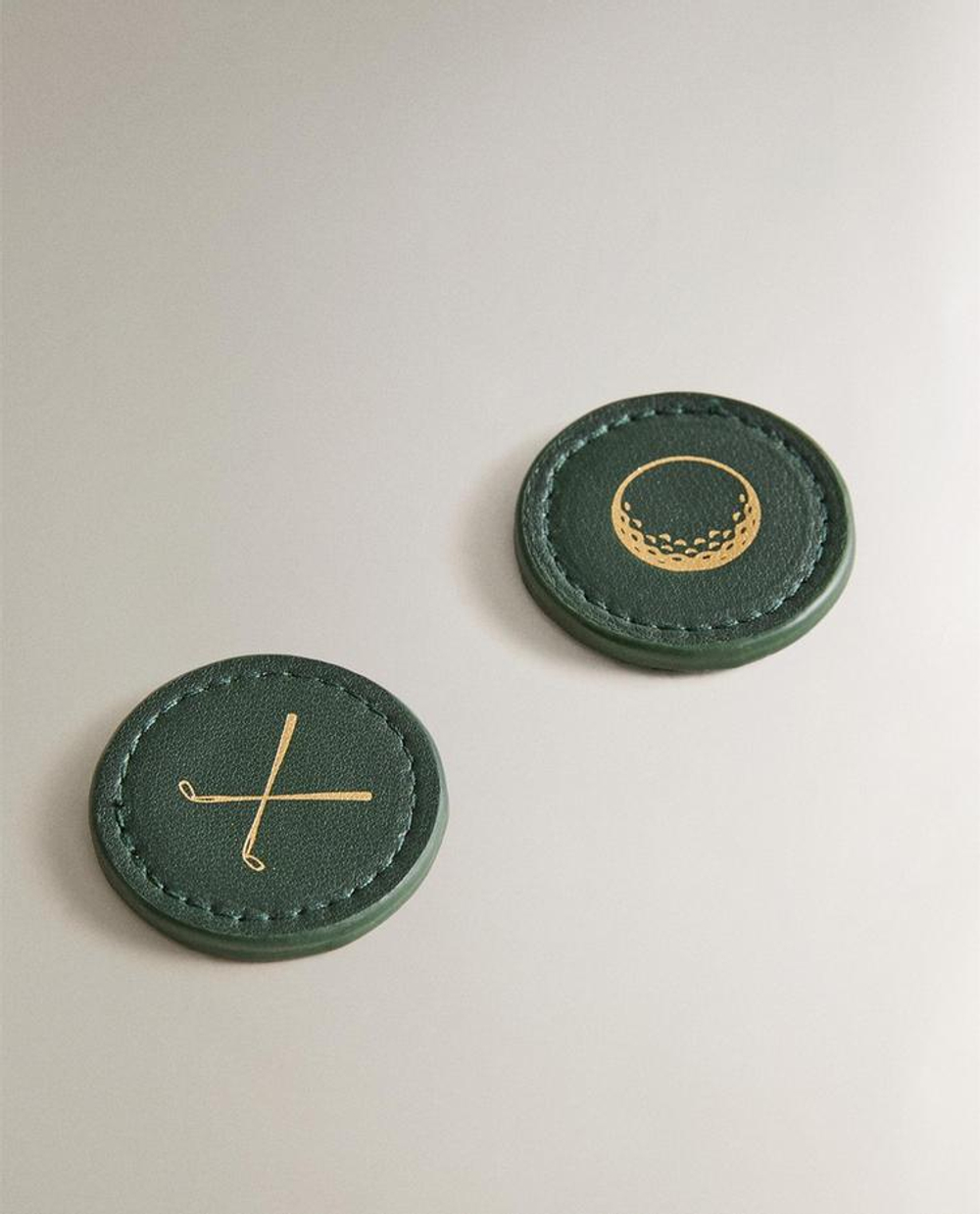 ZARA HOME НАБОР МАРКЕРОВ ДЛЯ ГОЛЬФ МЯЧЕЙ (2 ШТ.), ЗЕЛЕНЫЙ