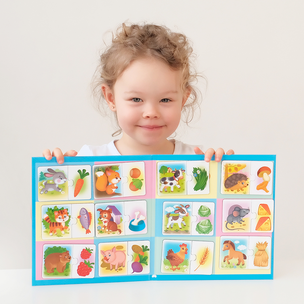 Кто что ест, магнитная игра