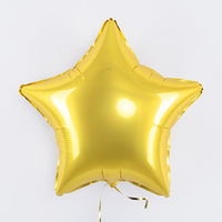 F Шар Звезда 18''/46 см, Желтый (БГ-15)