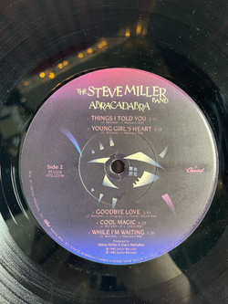Винтажная виниловая пластинка LP The Steve Miller Band Abracadabra (USA 1982). Abracadabra