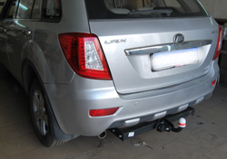 Фаркоп Lifan X60 2012-2021, условно-съемный,(без электрики) Трейлер.8300