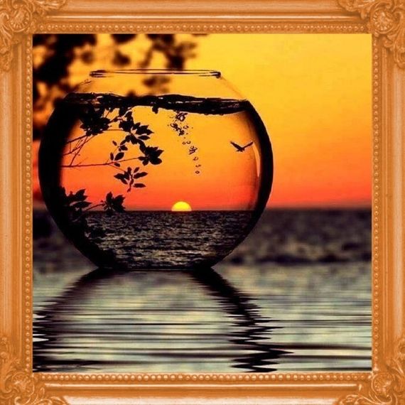 Море с собой - набор для вышивания бисером, OP003