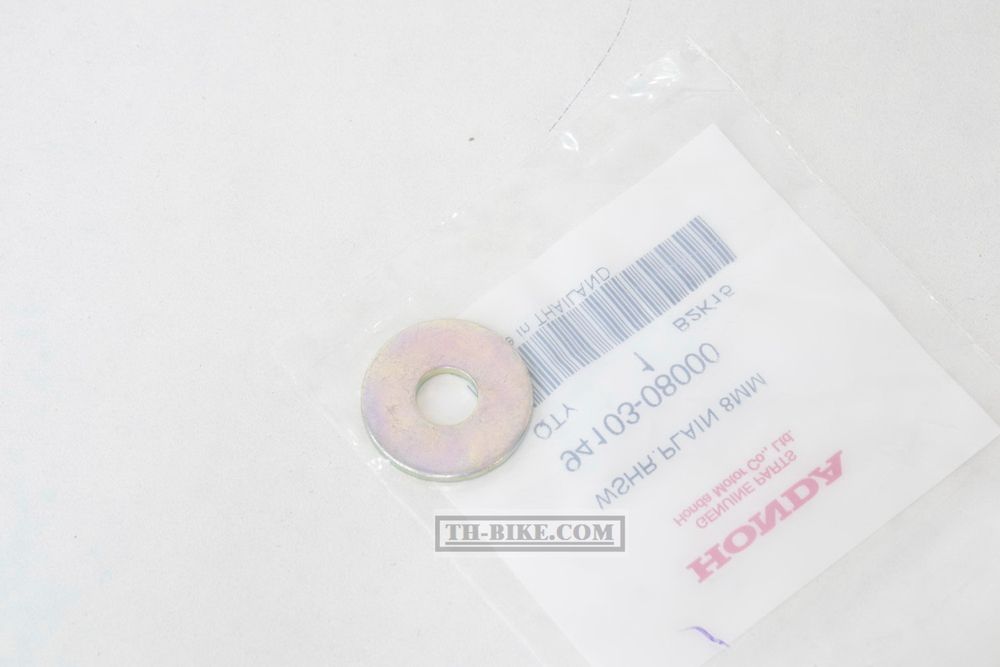 94103-08000. WASHER, PLAIN, 8MM. HONDA