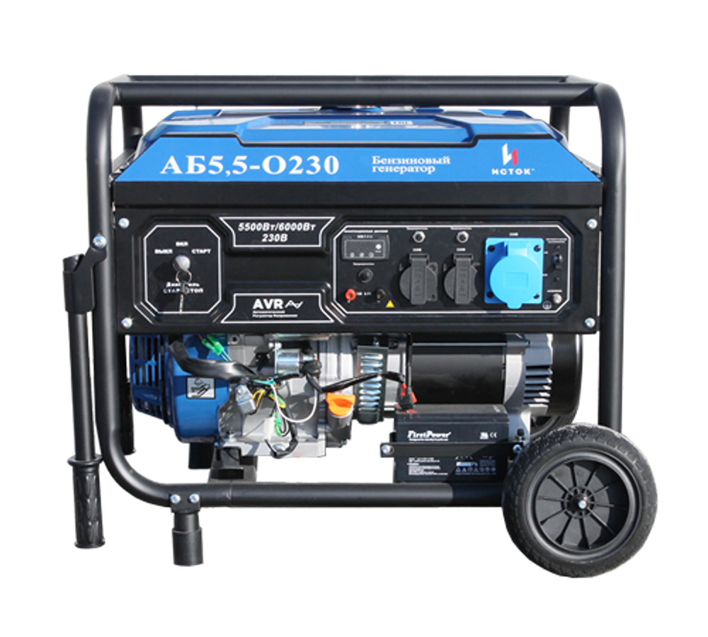 Бензиновый генератор АБ6-О230-ВМ121Э