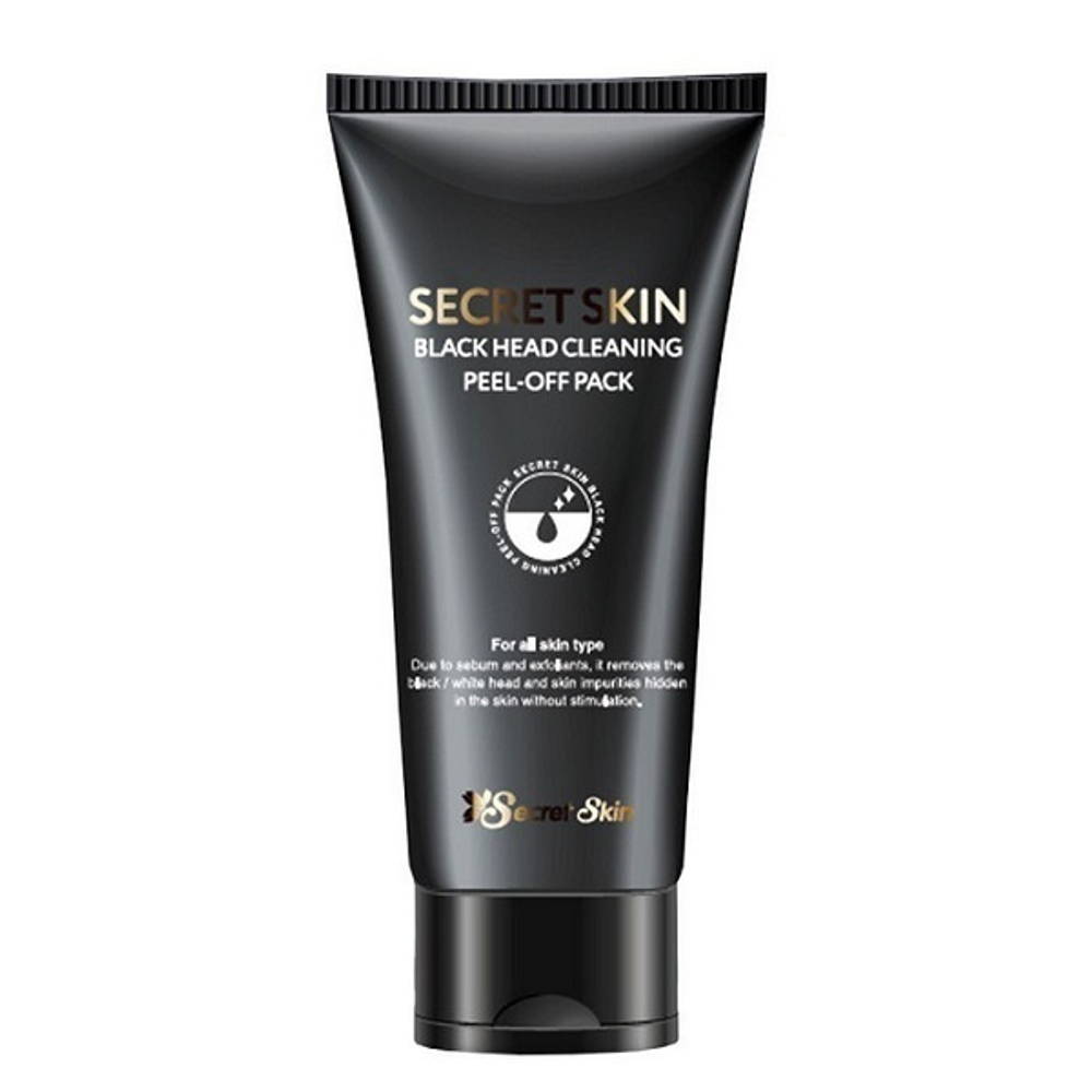 Маска-пленка для кожи лица SECRETSKIN BLACK HEAD CLEANING PEEL-OFF PACK 100 мл.