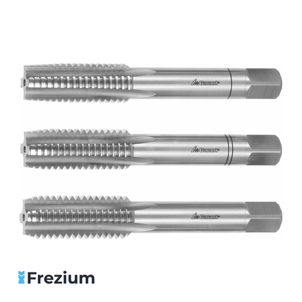 Метрические метчики 3 шт. "Garant" (M16x2; HSS; 130150)