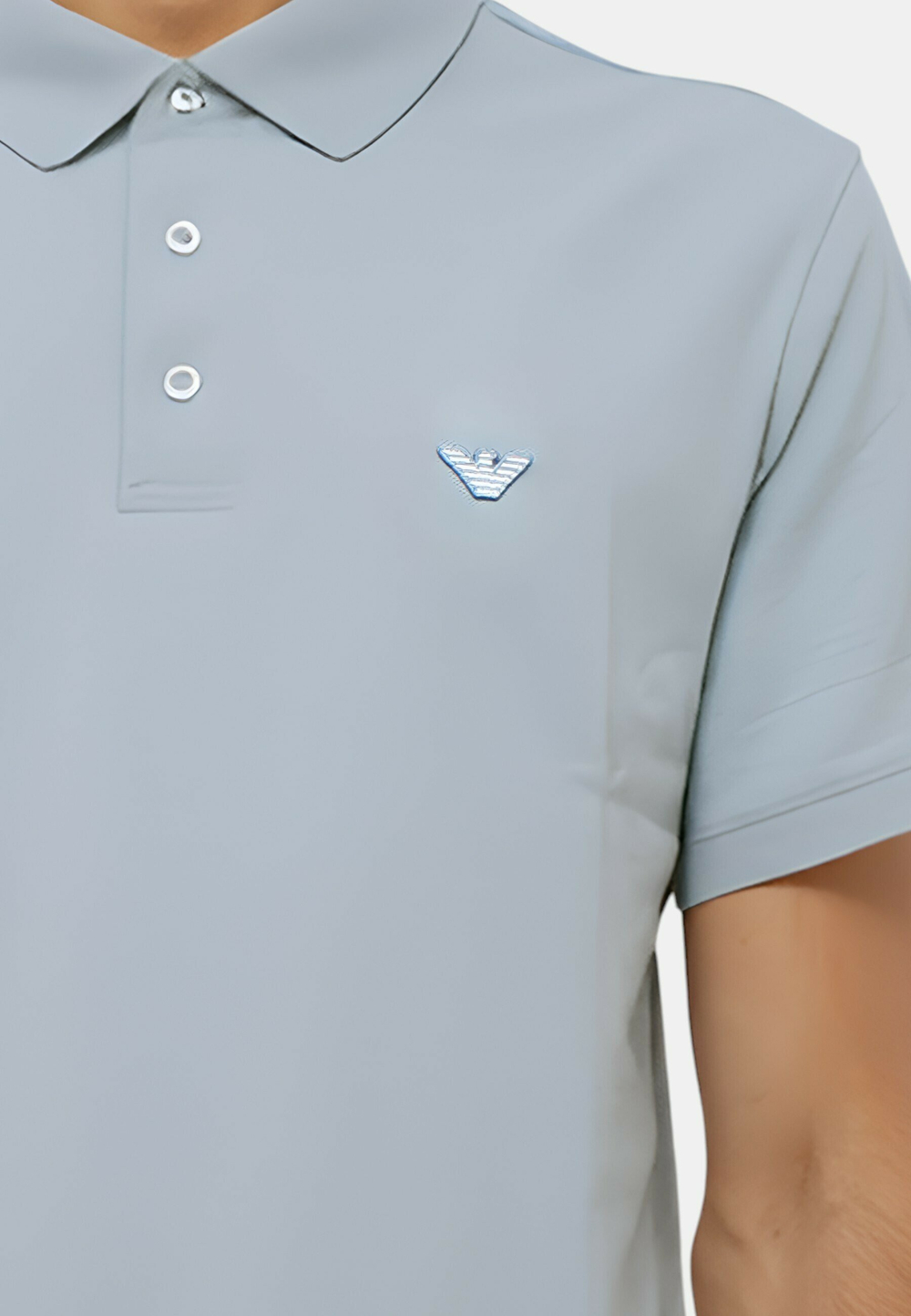 EA7 Emporio Armani Футболка-поло - Синий