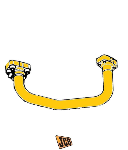 Труба гидравлическая JCB 332/G7671, 332-G7671, 332G7671