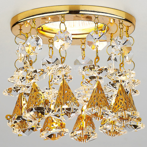 Светильник K2233 CL/G золото/прозрачный