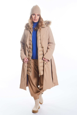 УТЕПЛЕННОЕ ПАЛЬТО С ЖИЛЕТОМ