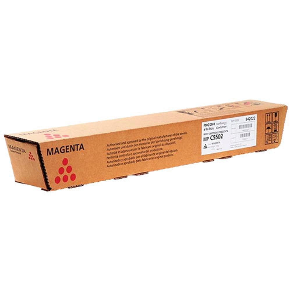 Тонер-картридж Ricoh type MPC5502E 841757/842022 для Aficio MP C4502/C5502 пурпурный
