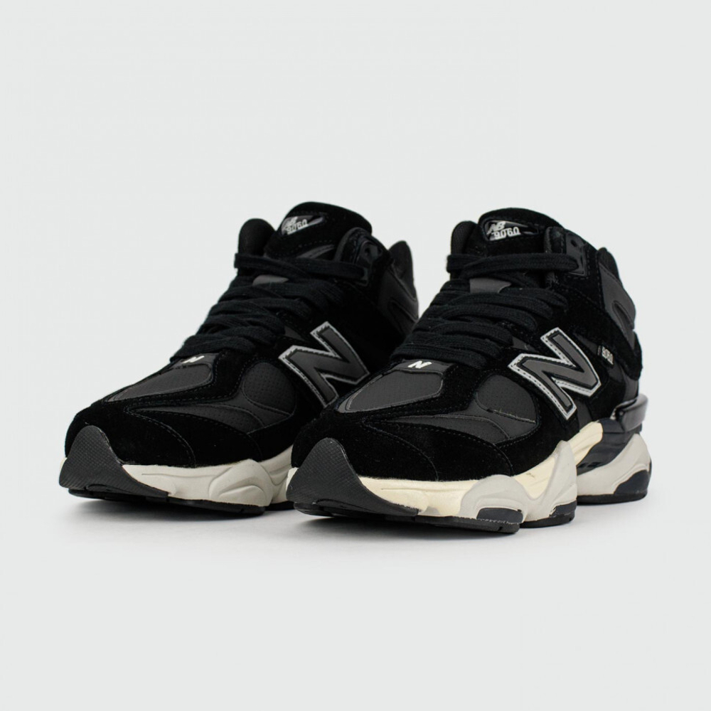 кроссовки New Balance 9060 Mid Black / White Winter
