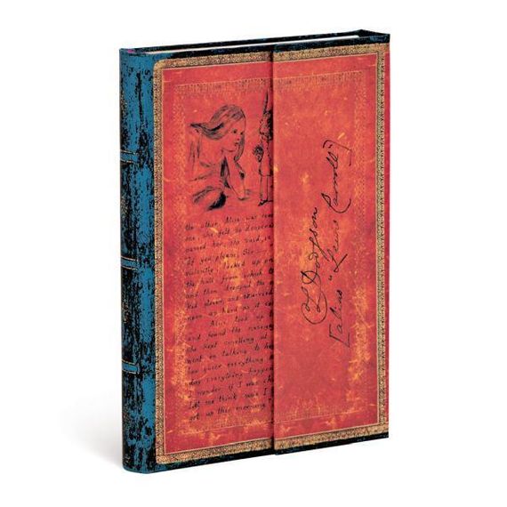 Paperblanks notebook  Lewis Carroll, Alice in Wonderland Mini size Unlined