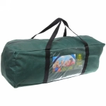 Палатка кемпинговая Jesolo-4 двухслойная, (150+130+150)*220*170 см, цвет оранжево-синий