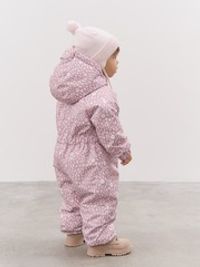 Комбинезон демисезонный мембранный "Солнечные зайчики - розовый" 0+