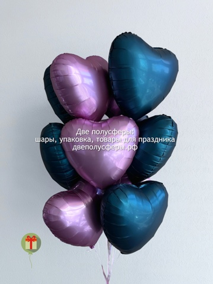 Фонтан из шаров Сатин