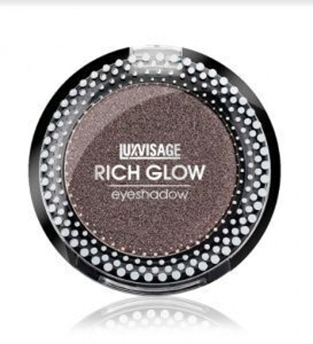 Люкс Визаж Тени для век компактные Lux Visage RICH GLOW 10 тон (Mystic queen), арт.К1240, 2г