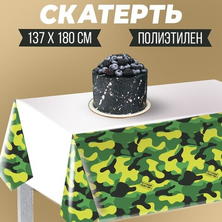 Скатерть "Настоящий защитник", 180 х 137см   3544737