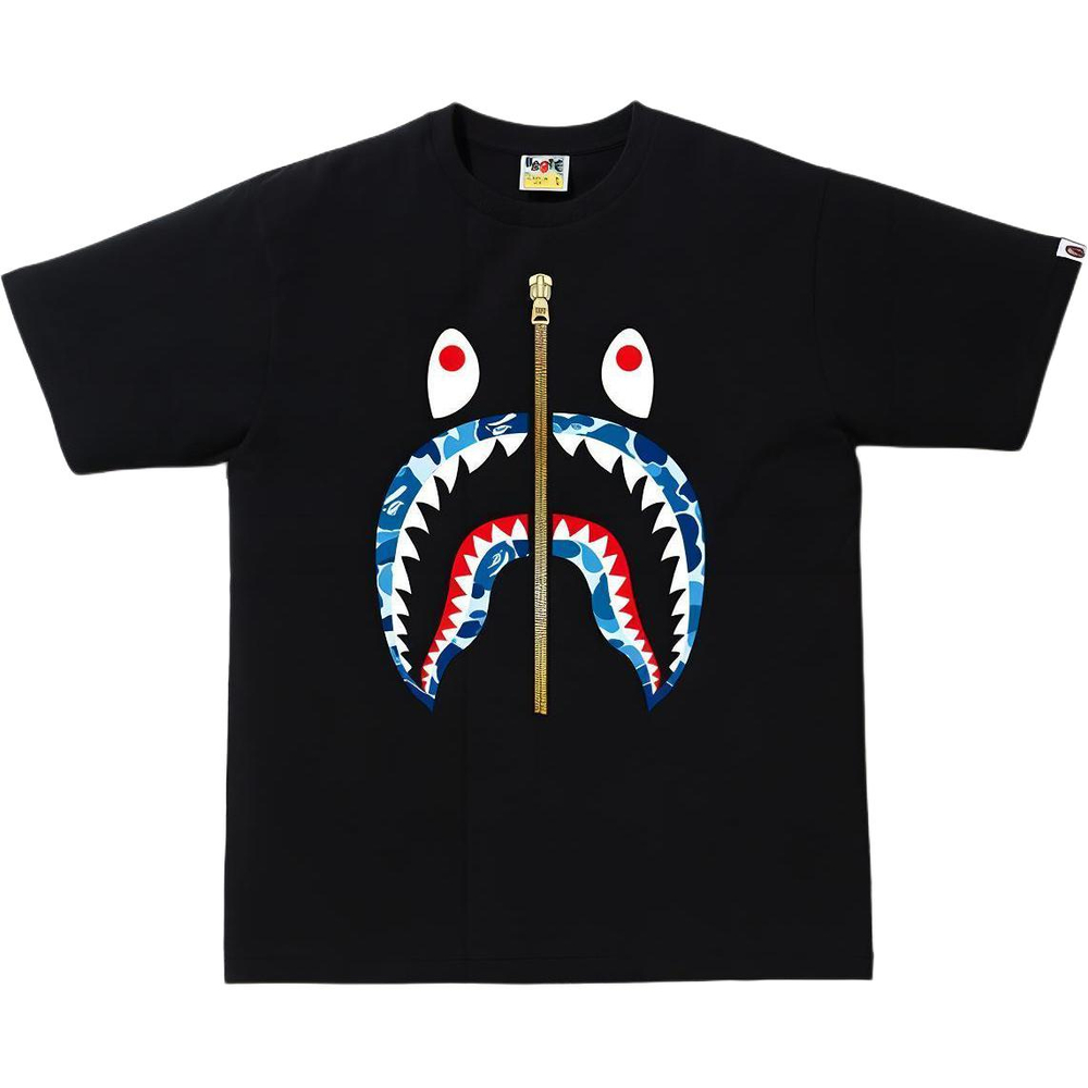 A Bathing Ape Bathing Ape Zip Shark Short Sleeve Футболка