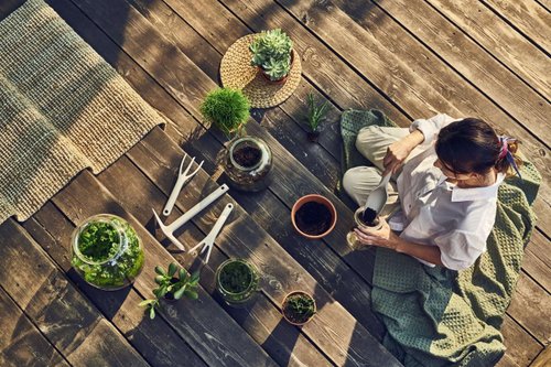 Набор инструментов для ухода за садом CELLFAST PASTEL (бежевый)