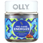 OLLY, Pre-Game Energize, ягоды и лайм, 25 жевательных таблеток