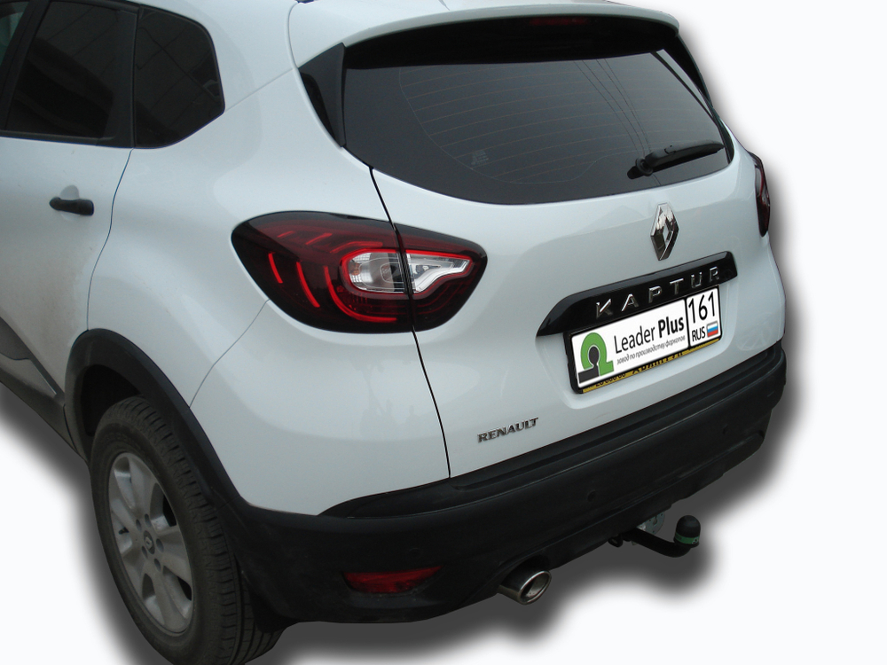 Фаркоп(прицепное) Лидер-Плюс для RENAULT KAPTUR (2WD) (2016-...)(паспорт и сертификат в комплекте)(без электрики)R116-A
