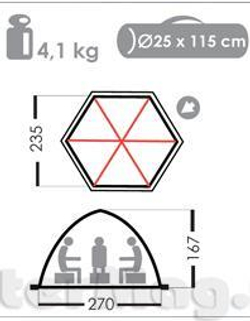 Палатка-зонт Normal Окунь 3 для зимней рыбалки
