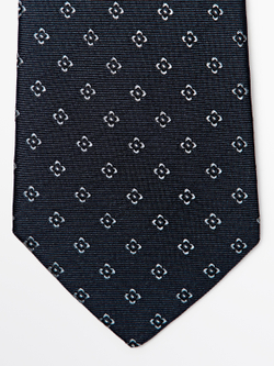 Massimo Dutti Галстук из 100% шелка, темно-синий