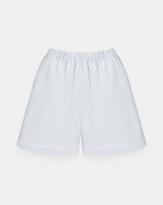 Пижама Голубой принт (рубашка с коротким рукавом + шорты)